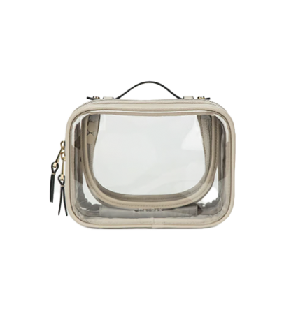 clear cosmetic bag